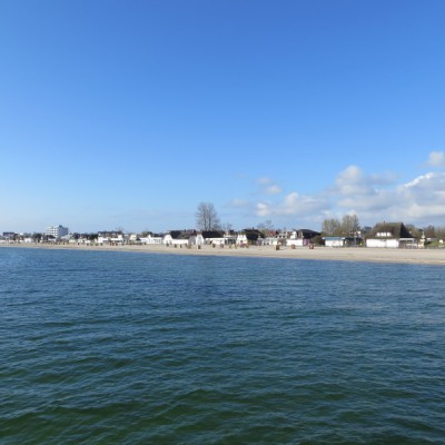 Blick von der Seebrücke Dahme