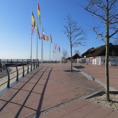 Strandplatz in Dahme